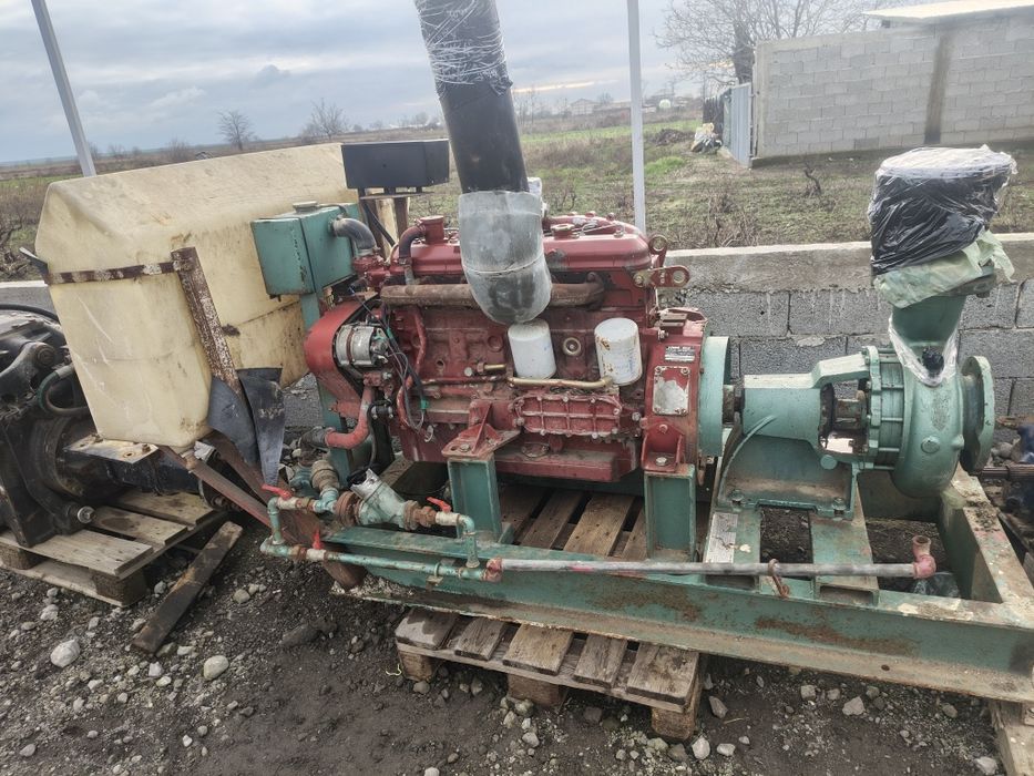 Motopompă cu motor fiat