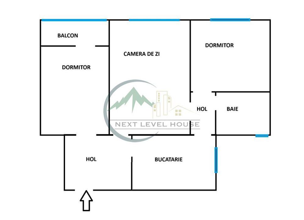 Apartament 3 camere, Astra