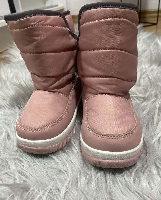 Ghete de zapada impermeabile, imblanite, fete, marime 25, Sinsay