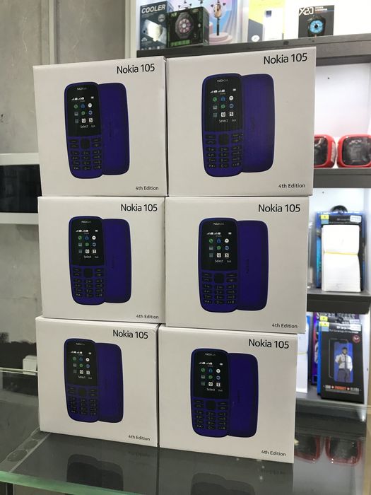 Nokia 105 yengi  2 ta simkartali