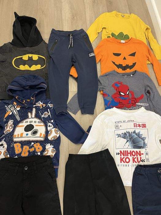 Lot haine baiat 5-6 ani