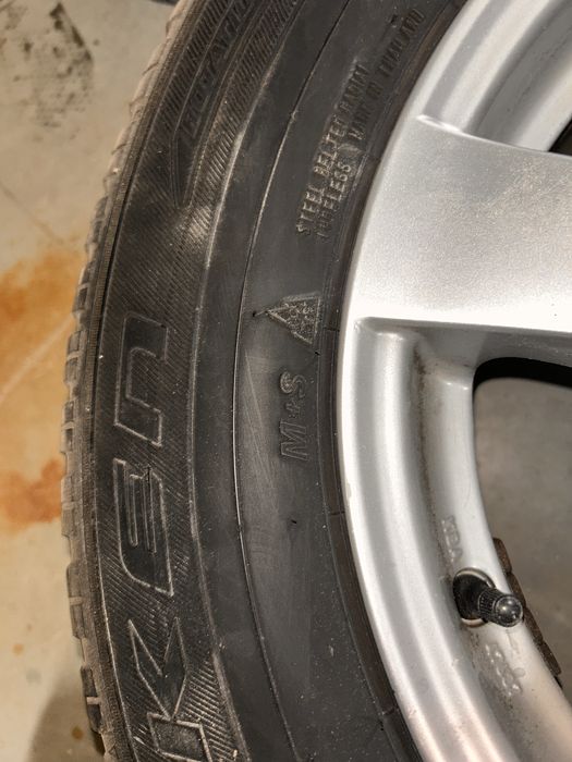 Jante Audi R16 cauciucuri m+s 225/60 R16