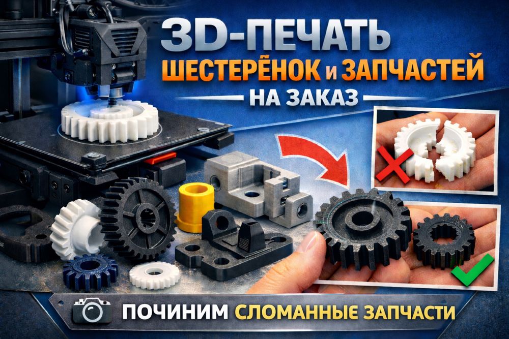 3D печать и моделирование