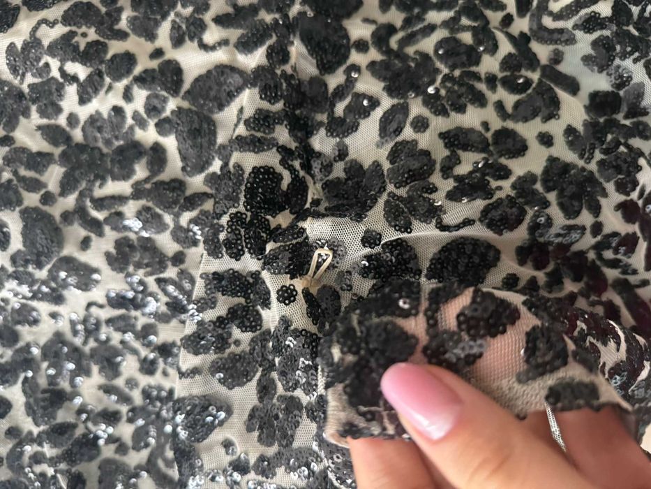 Rochie de ocazie ZOEY, cu trenă detașabilă - mărime XS