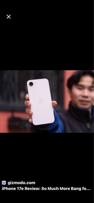 Iphone 17e alb 256GB Nou in Garantie 2 ani include husa protectoare cu folie confidentiala