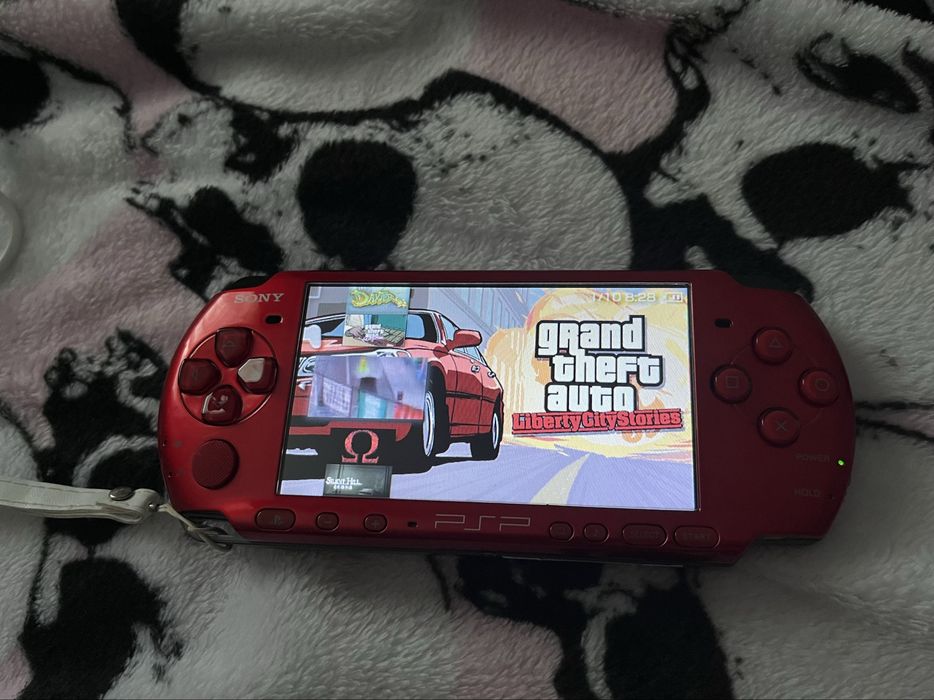 PSP3000 Редкая Красная