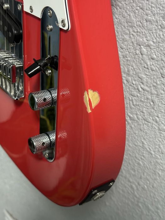 Электрогитара Squier by fender affinity telecaster Race Red