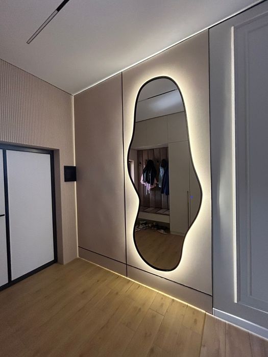 Зеркало с подсветкой | Современное | Для спальни / гардеробной