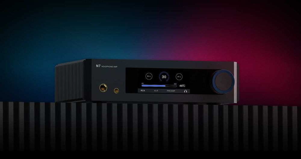 Aune N7, amplificator de casti si preamp in Clasa-A pe JFET, Nou