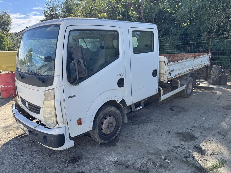 Renault Maxity 7 locuri - an fab 2008 - 2.5 diesel - 3.5 tone - bena basculabila electric