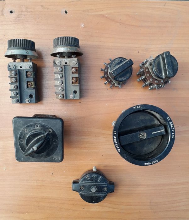 Переключатели, реле и др. эл.