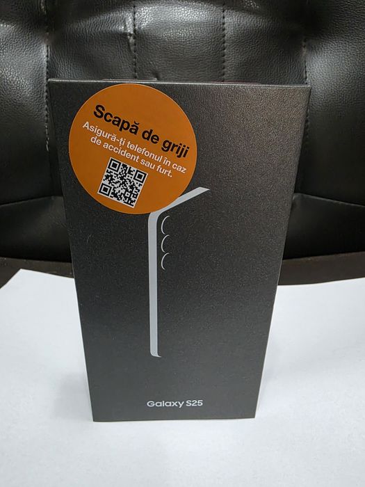 Samsung Galaxy S25 Black 128GB ca NOU Full Box Liber de retea