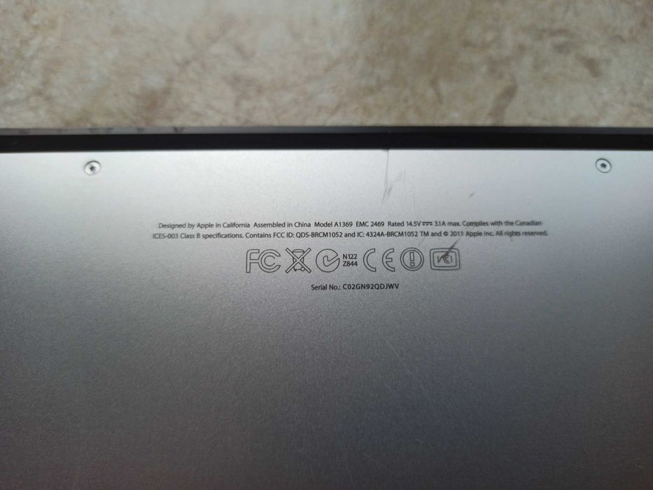 Apple MacBook Air 13 / intel Core i5