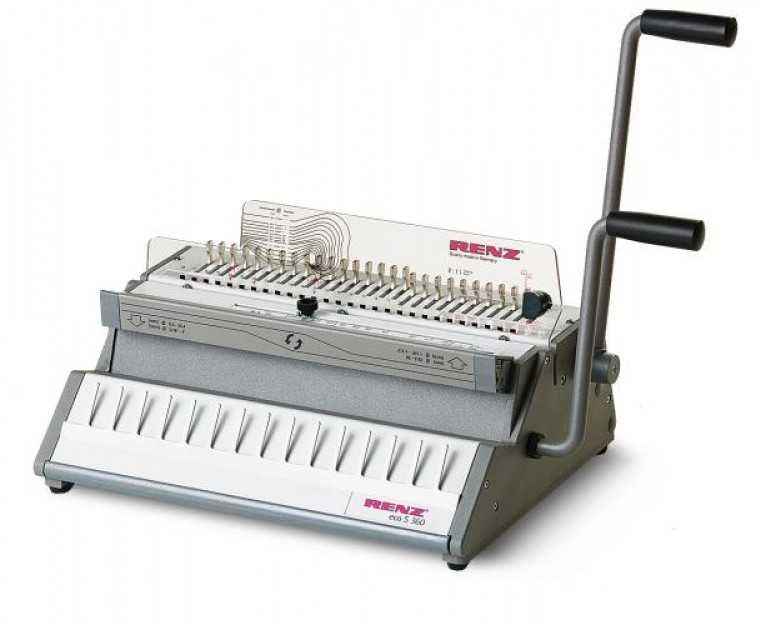 Переплет аппарат на металлическую пружину Renz ECO S 360