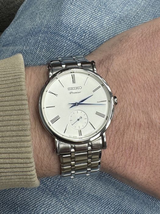 Ceas Seiko Premier - stainless steel, sapphire crystal