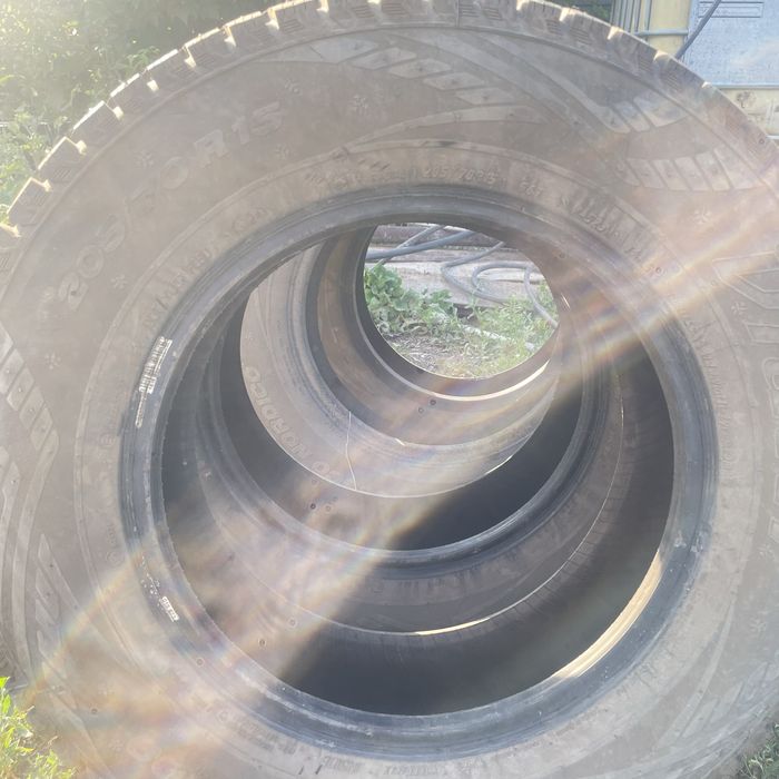 Шины 205/70 r16 зимные вместе с дисками