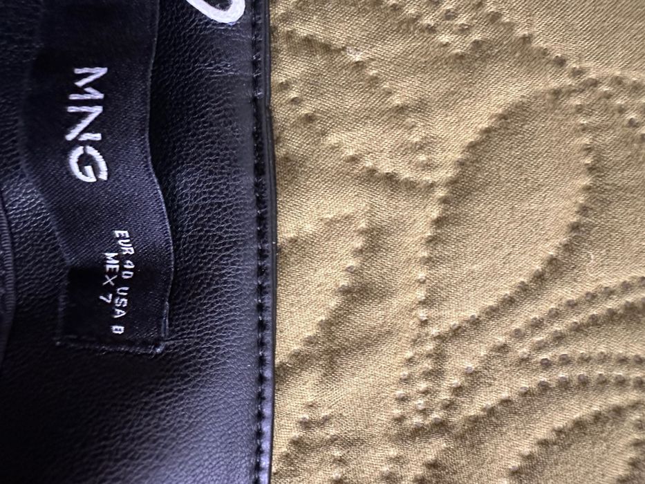 Пола-молив Mango от изкуствена кожа, размер 40