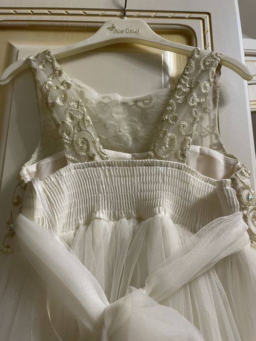 Пышное детское платье