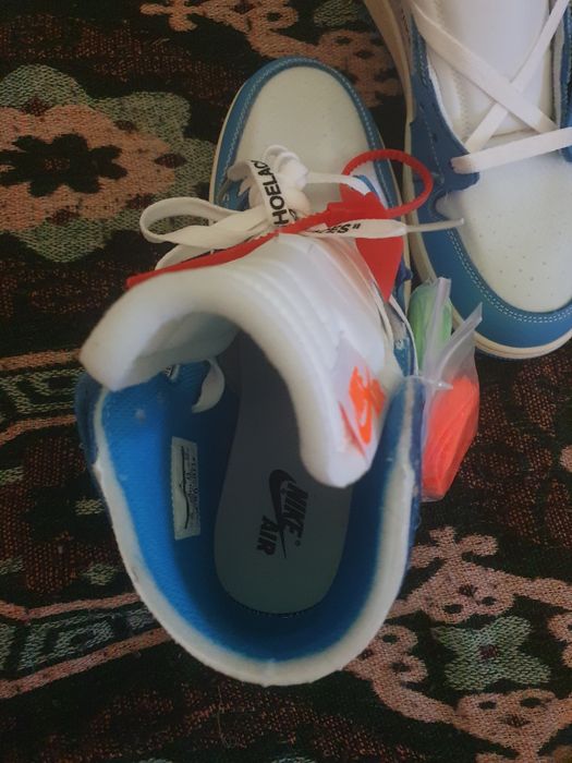 Jordan 1 off white unc review 44