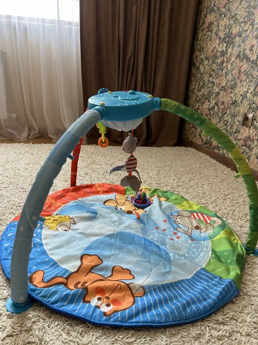 Chicco развивающий музыкальный коврик