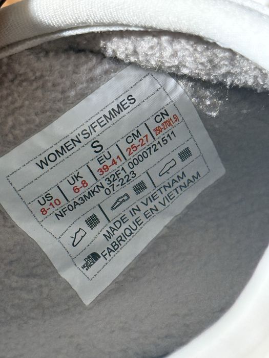 Термобол чехли The North Face  39/41 номер