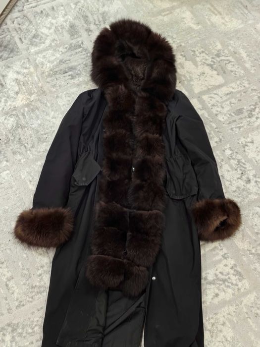 Парка женская песец