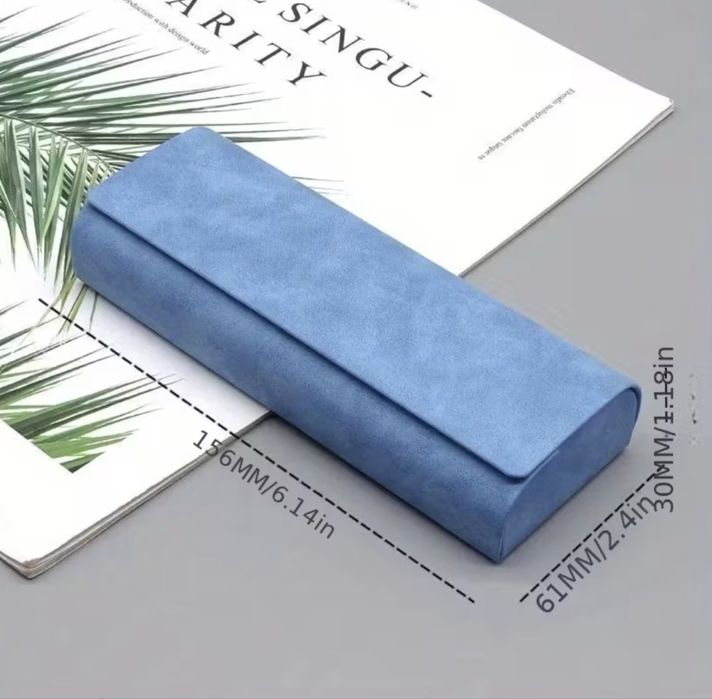 Елегантен твърд калъф за очила – стилен и защитен