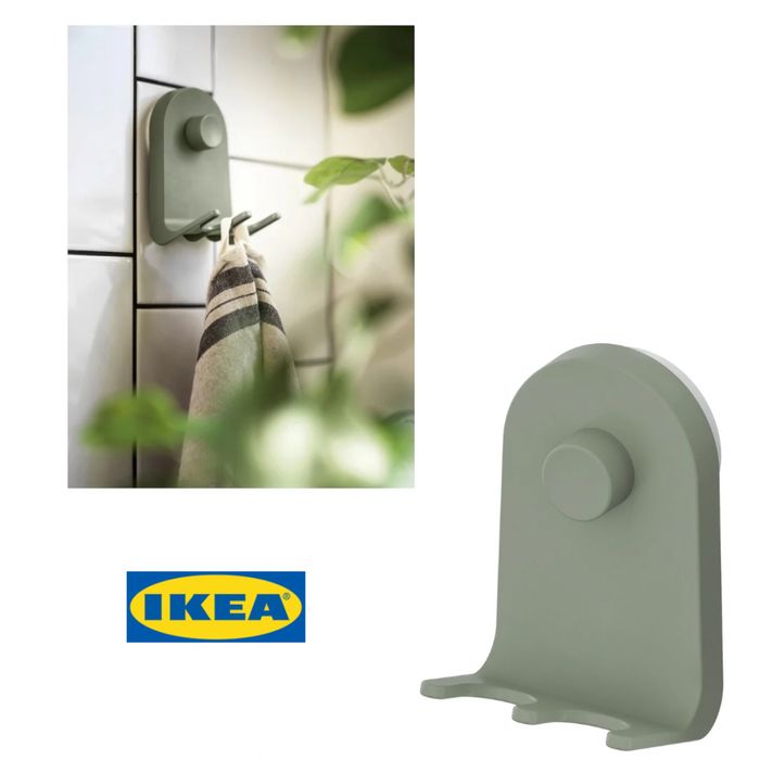 ОБОНАС Тройной крючок на присоске(Икеа)