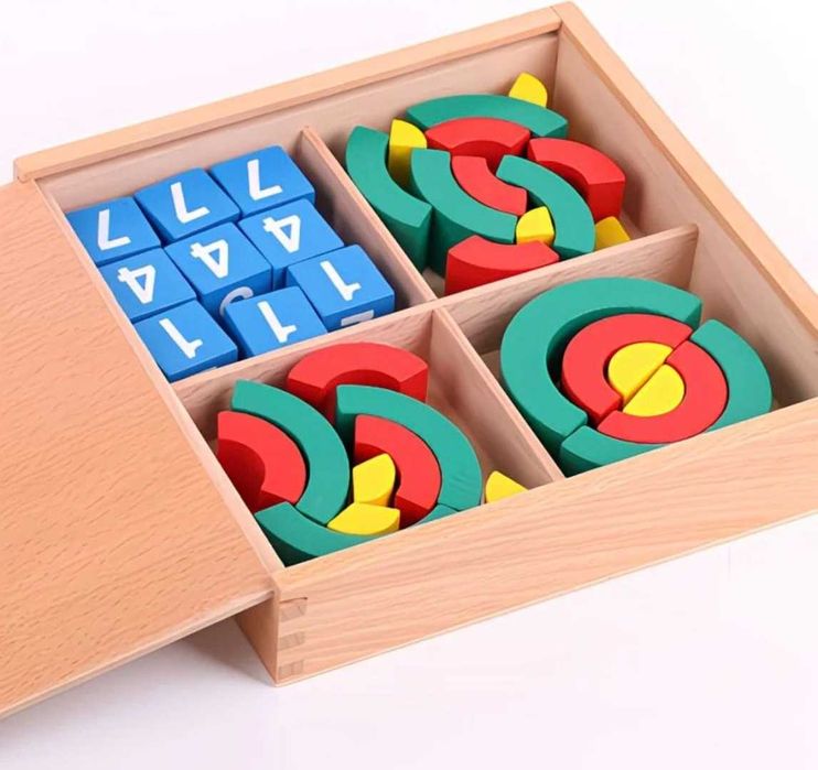 Обучающий набор из дерева "Дары Фребеля"