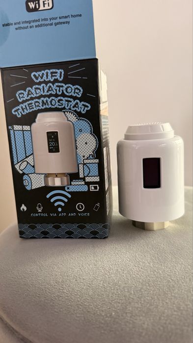 Pachet robinet si termostat de camera - wifi, Tuya