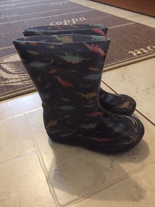 Cizme cauciuc Dinozauri