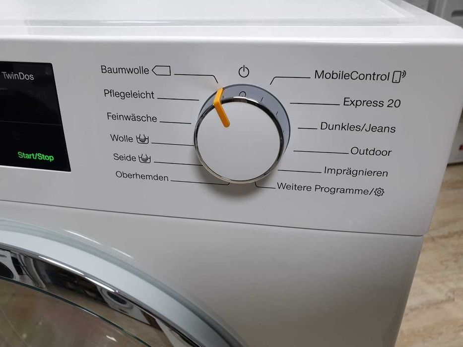 Miele 9кг 1600rpm Wi-Fi TwinDos Пералня Миеле 12м Гаранция