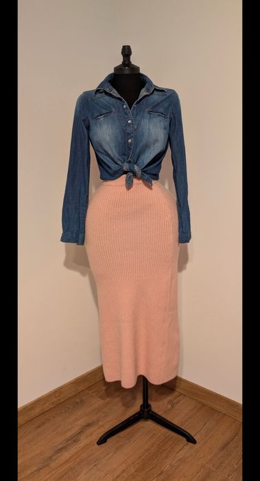 Fusta Din Tricot,H&M-Marimea S-M(Noua)