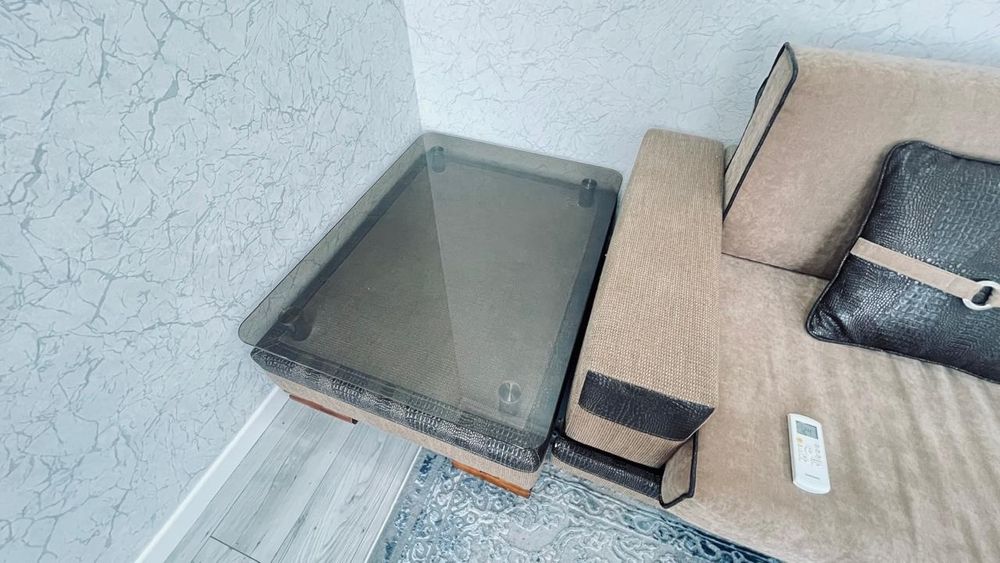 Раскладной диван 3 в 1 с столиком