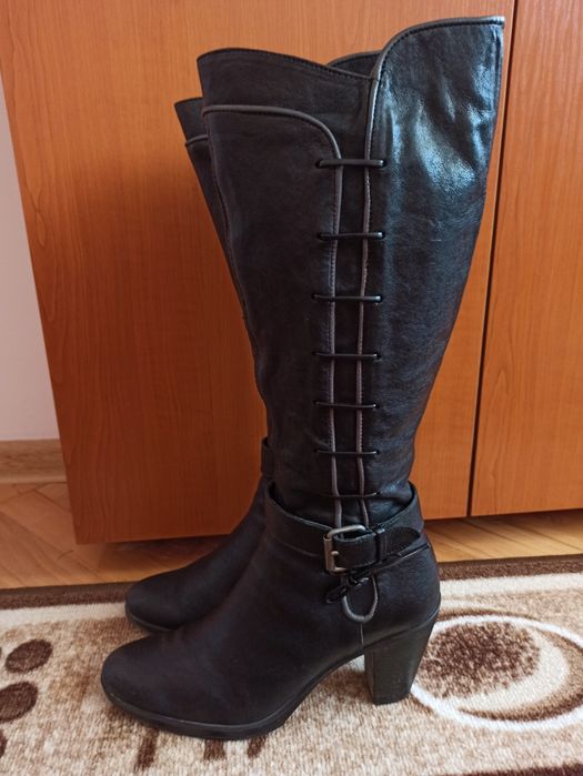 дамски ботуши естествена кожа