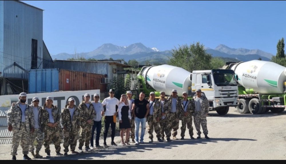 Бетон с мкр Акжар