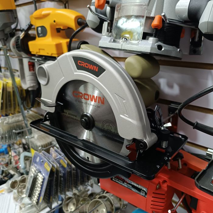 Циркулярная пила Crown Ф185 original Пчёлка pcholka