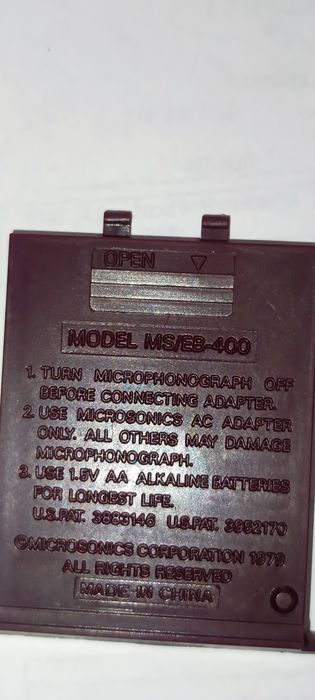 MicrophonographMicrosonic MS400
