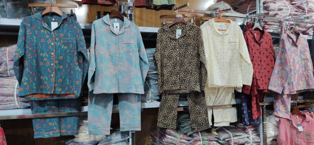 Лён женские пижамки,халаты