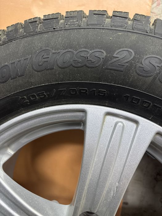 Диски с зимней шип резиной