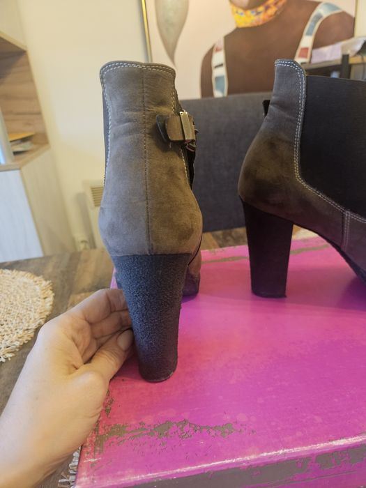 Боти велур 38 номер