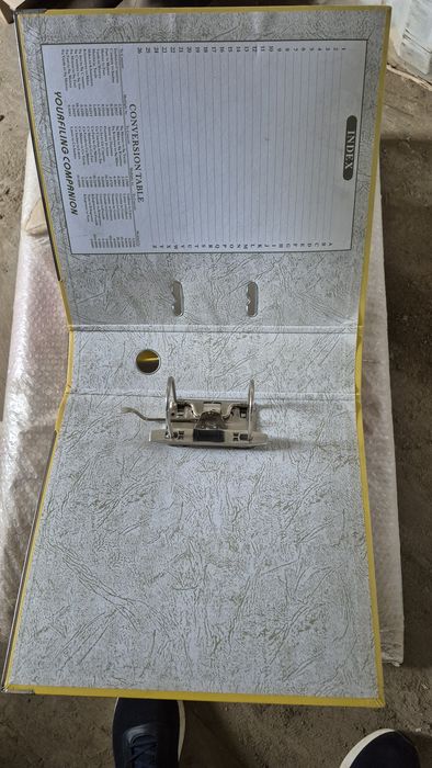 Папки для документов.