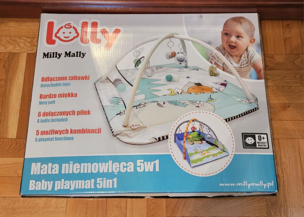 Salteluta educativa 5 in 1 Lolly Milly Mally 0+