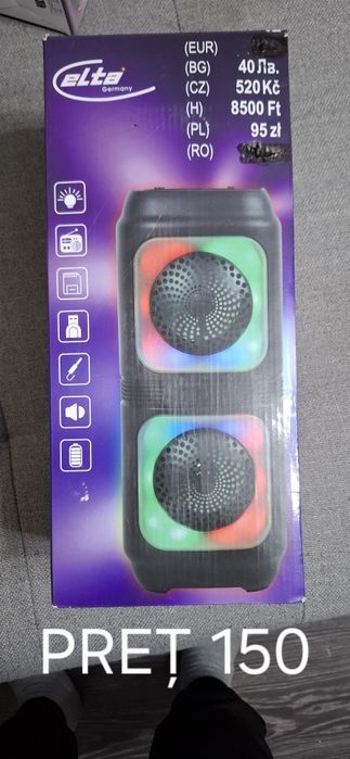 Vind boxă Bluetooth