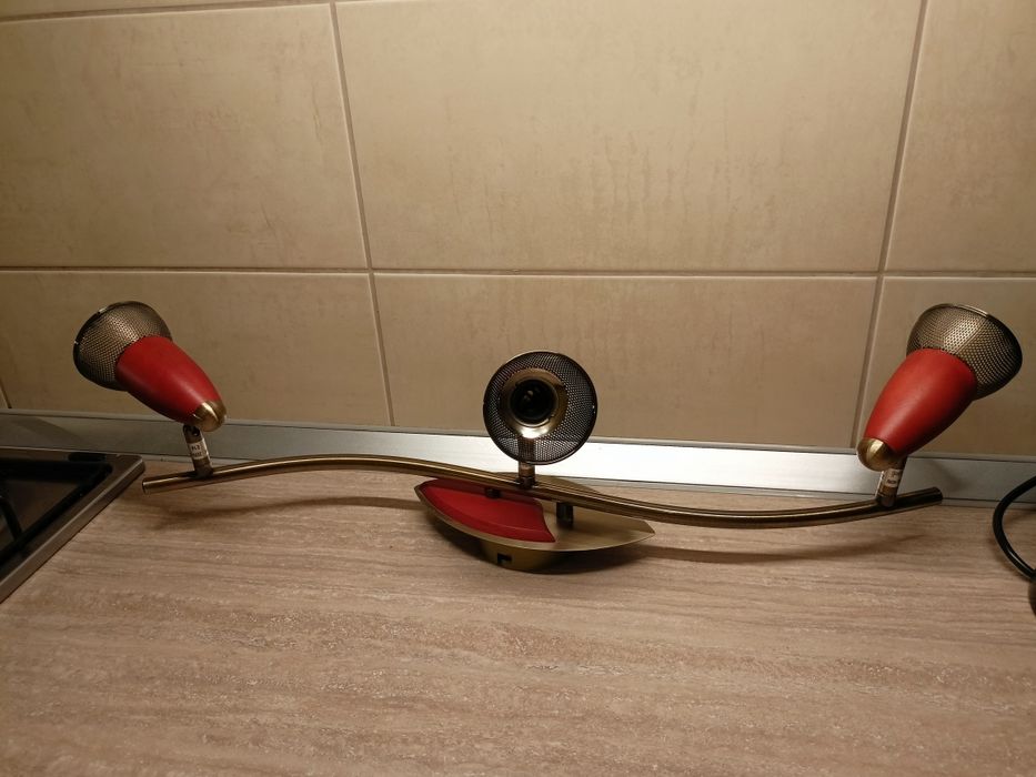 Lampa camera cu 3 spoturi reglabile