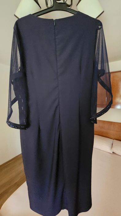 Rochie eleganta albastru inchis