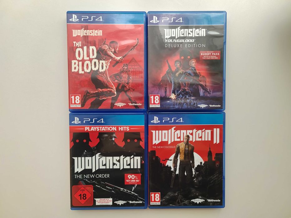 Wolfenstein Collection за PlayStation 4/PS4/ПС4/PlayStation 5/PS5/ПС5/Плейстейшън 4/Плейстейшън 5