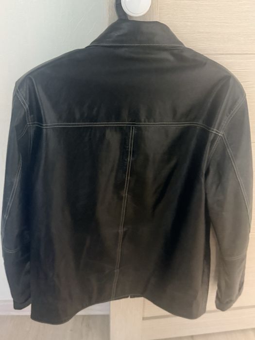 Кожанная куртка весенняя