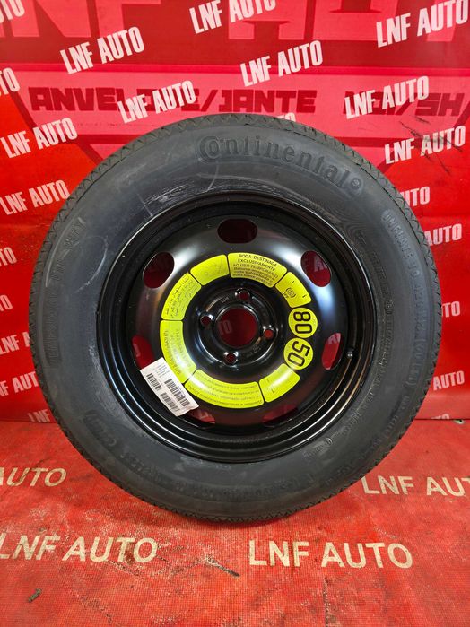 Roata Rezerva SLIM 4x108 16'' OE Peugeot 2008 Citroen DS 145/90/16