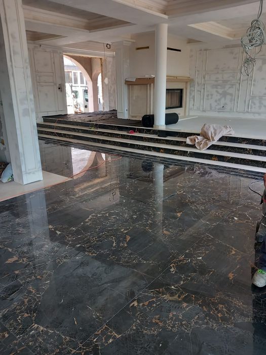 Șlefuit marmură mozaic, granit și beton